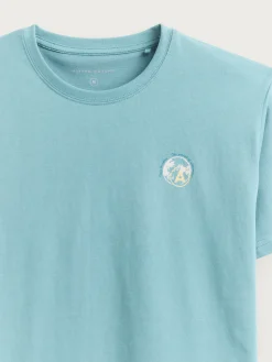 CAMISETA LANDSCAPE VERDE AGUA