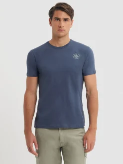 CAMISETA LONGBOARD AZUL MARINO