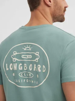 CAMISETA LONGBOARD VERDE