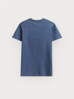 CAMISETA MELANGE AZUL