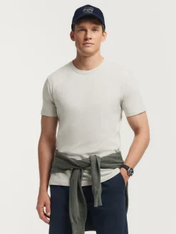 CAMISETA MELANGE CRUDO