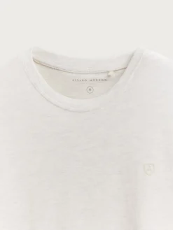 CAMISETA MELANGE CRUDO