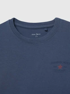 CAMISETA MOTOR KIDS AZUL