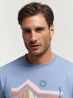 CAMISETA NATURE AZUL