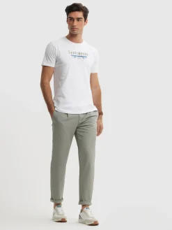 CAMISETA SKATEBOARD BLANCO