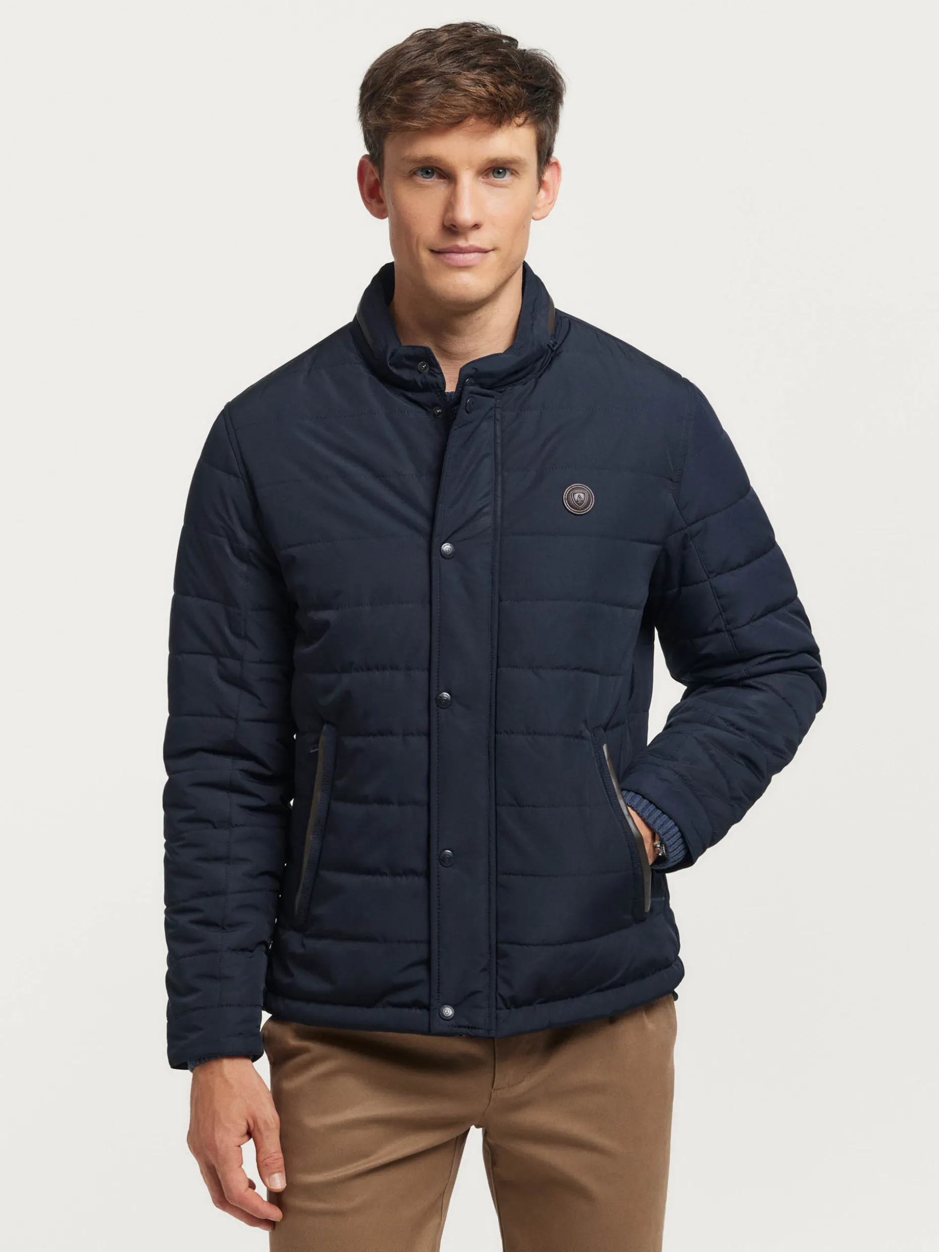 CAZADORA GOAT AZUL MARINO