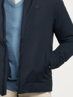 CAZADORA LECLERC AZUL MARINO