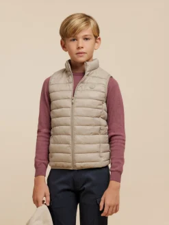 CHALECO NIRO KIDS BEIGE