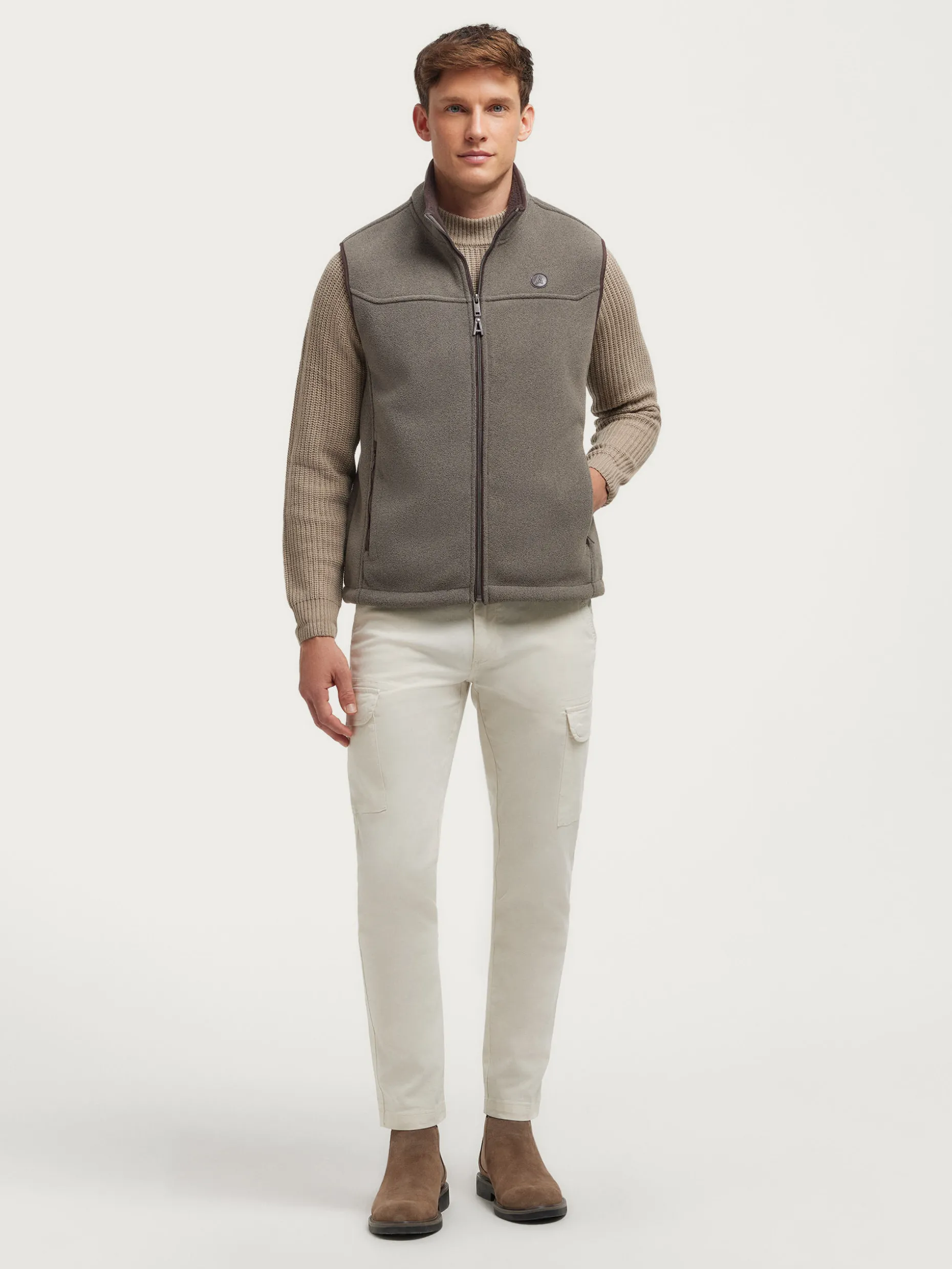 CHALECO SIERRA BEIGE