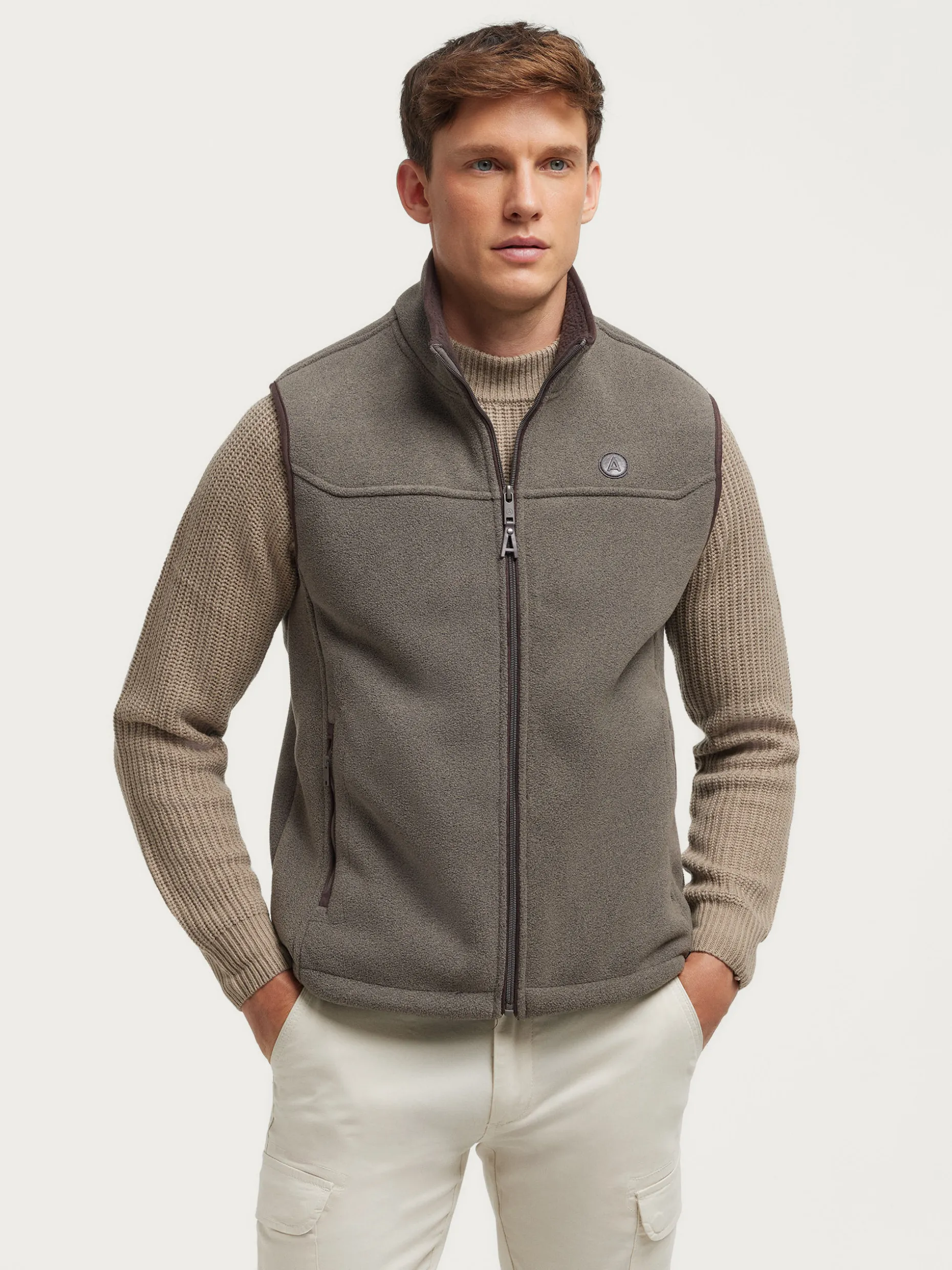 CHALECO SIERRA BEIGE