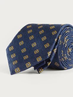 CORBATA JACQUARD MF AMARILLO