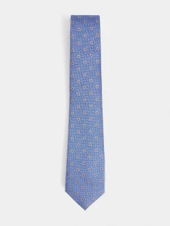 CORBATA JACQUARD MF AZUL