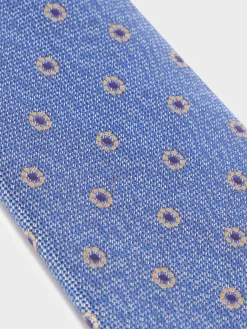 CORBATA JACQUARD MF AZUL