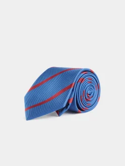 CORBATA JACQUARD MF AZUL