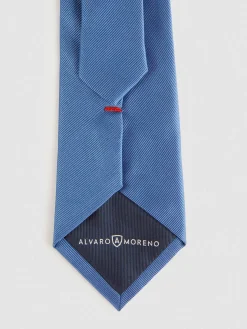 CORBATA JACQUARD MF AZUL