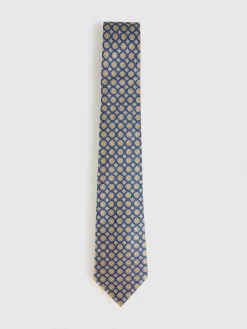 CORBATA JACQUARD MF AZUL