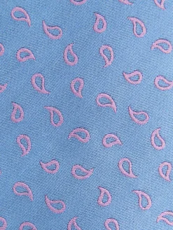 CORBATA JACQUARD MF AZUL