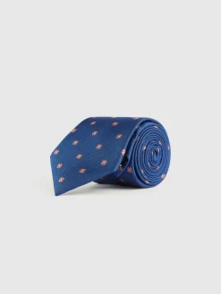 CORBATA JACQUARD MF AZUL