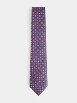 CORBATA JACQUARD MF AZUL