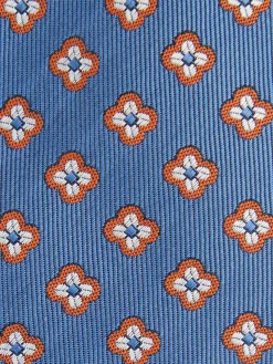 CORBATA JACQUARD MF AZUL