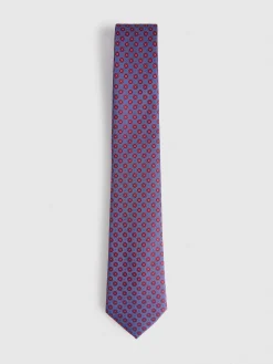 CORBATA JACQUARD MF AZUL