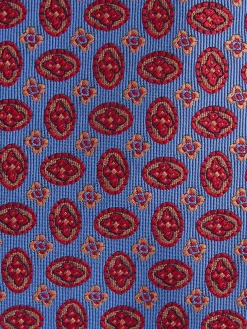 CORBATA JACQUARD MF AZUL