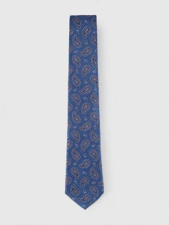 CORBATA JACQUARD MF AZUL