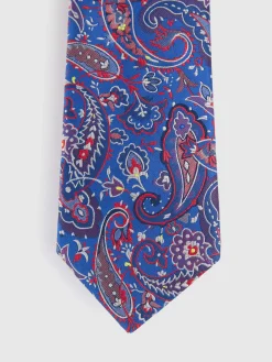 CORBATA JACQUARD MF AZUL
