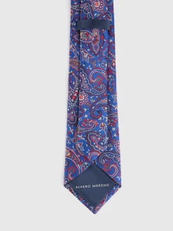 CORBATA JACQUARD MF AZUL