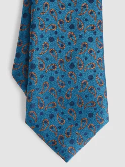 CORBATA JACQUARD MF AZUL