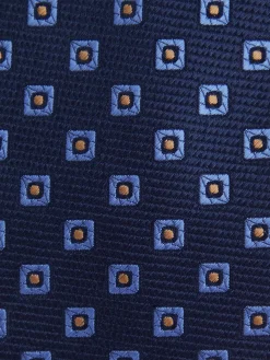 CORBATA JACQUARD MF AZUL
