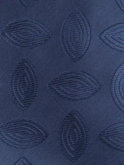CORBATA JACQUARD MF AZUL MARINO