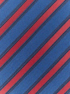 CORBATA JACQUARD MF AZUL MARINO