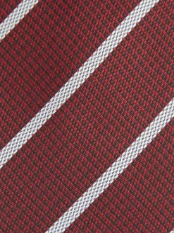 CORBATA JACQUARD MF BURDEOS