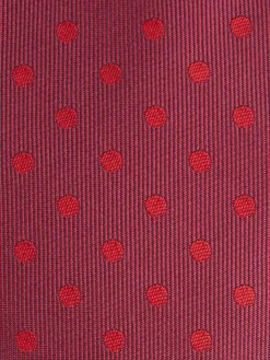 CORBATA JACQUARD MF BURDEOS