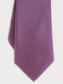 CORBATA JACQUARD MF BURDEOS