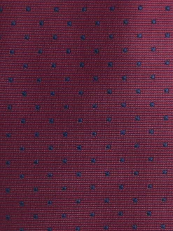 CORBATA JACQUARD MF BURDEOS