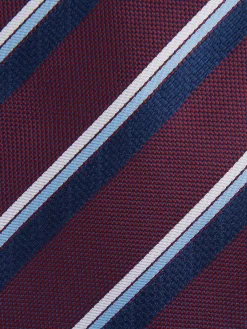 CORBATA JACQUARD MF BURDEOS