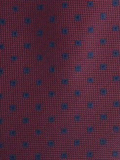 CORBATA JACQUARD MF BURDEOS