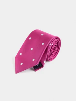 CORBATA JACQUARD MF FUCSIA