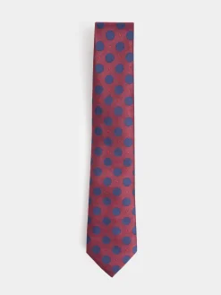 CORBATA JACQUARD MF ROJO