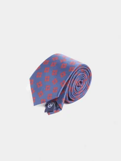 CORBATA JACQUARD MF ROJO