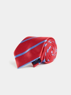CORBATA JACQUARD MF ROJO
