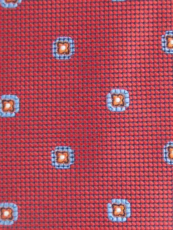 CORBATA JACQUARD MF ROJO