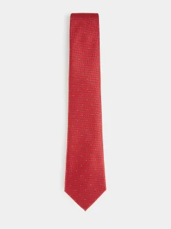 CORBATA JACQUARD MF ROJO