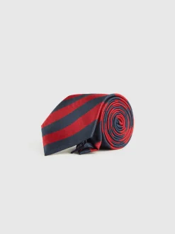 CORBATA JACQUARD MF ROJO