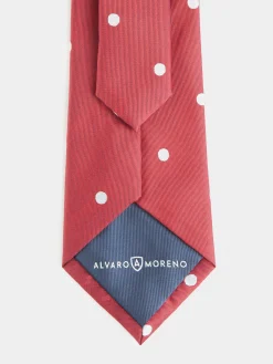 CORBATA JACQUARD MF ROJO