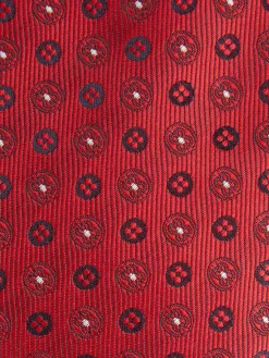 CORBATA JACQUARD MF ROJO