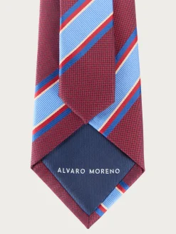 CORBATA JACQUARD MF ROJO
