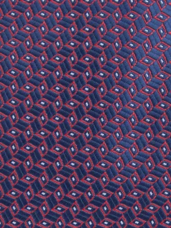 CORBATA JACQUARD MF ROJO